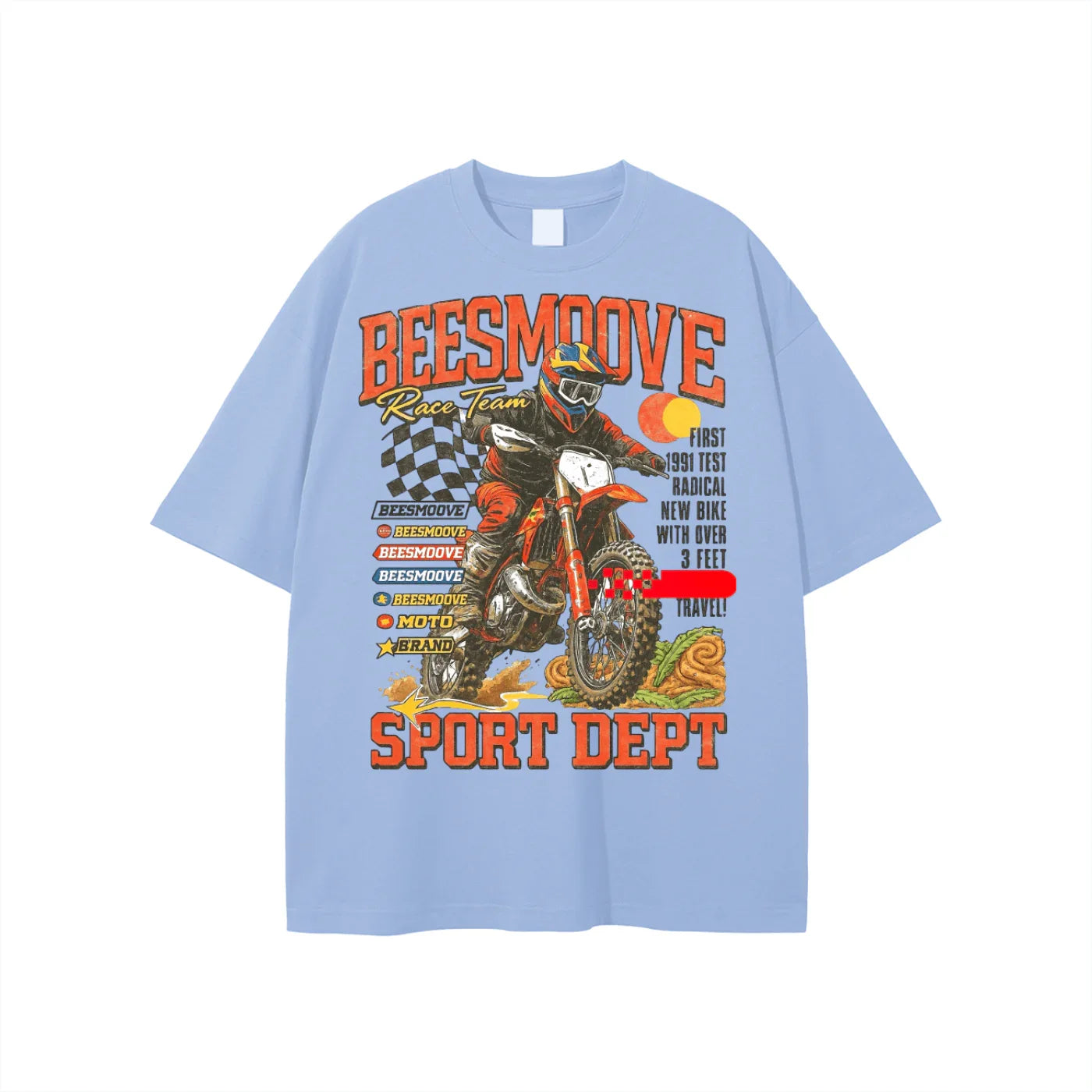 BEESMOOVE: Throttle Legends ’91 T-shirt - Beesmoove 