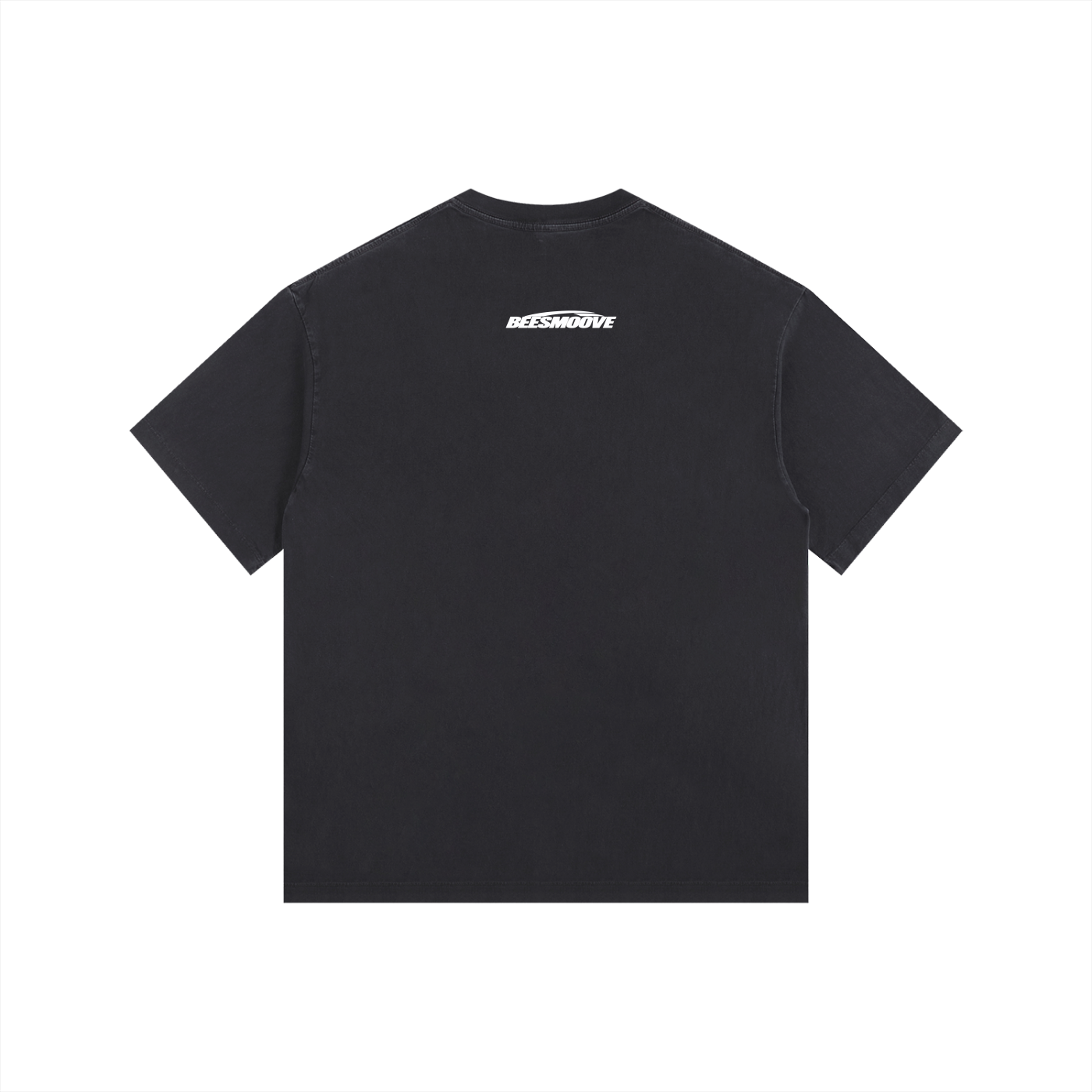 BEESMOOVE quiet stage Vintage Washed Oversized Cotton T-Shirt