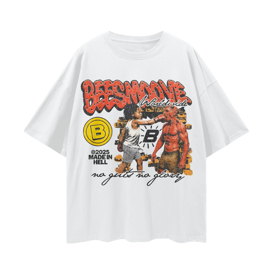 BEESMOOVE Knockout Loose Drop Shoulder T-Shirt