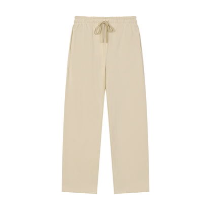 BEESMOOVE Solid Color Straight-Leg Sweatpants - Beesmoove 