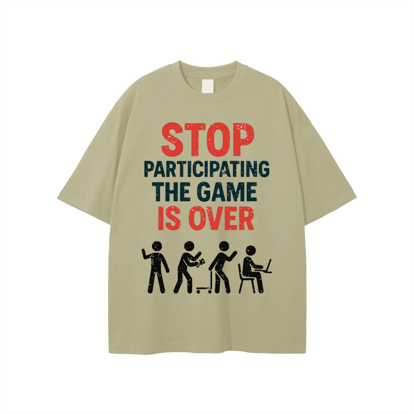 BEESMOOVE Game Over Society Tee - Beesmoove 