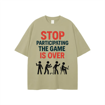 BEESMOOVE Game Over Society Tee - Beesmoove 