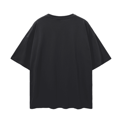 BEESMOOVE No Evil Tee Oversize Deep Drop Shoulder Tee - Beesmoove 