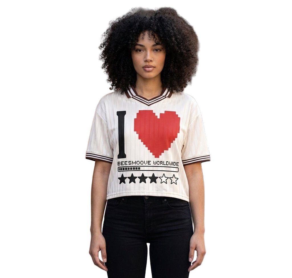 I ❤️ BEESMOOVE Worldwide Stripes Polo Collar T-Shirt - Beesmoove