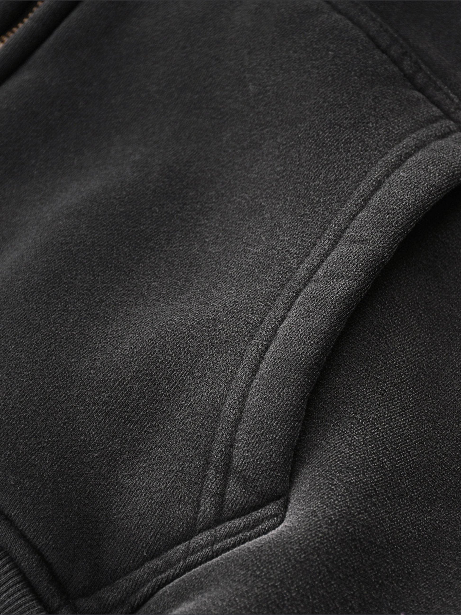 BEESMOOVE Global Hive Edition Two-way Zipper Boxy Fleece Hoodie - Beesmoove 