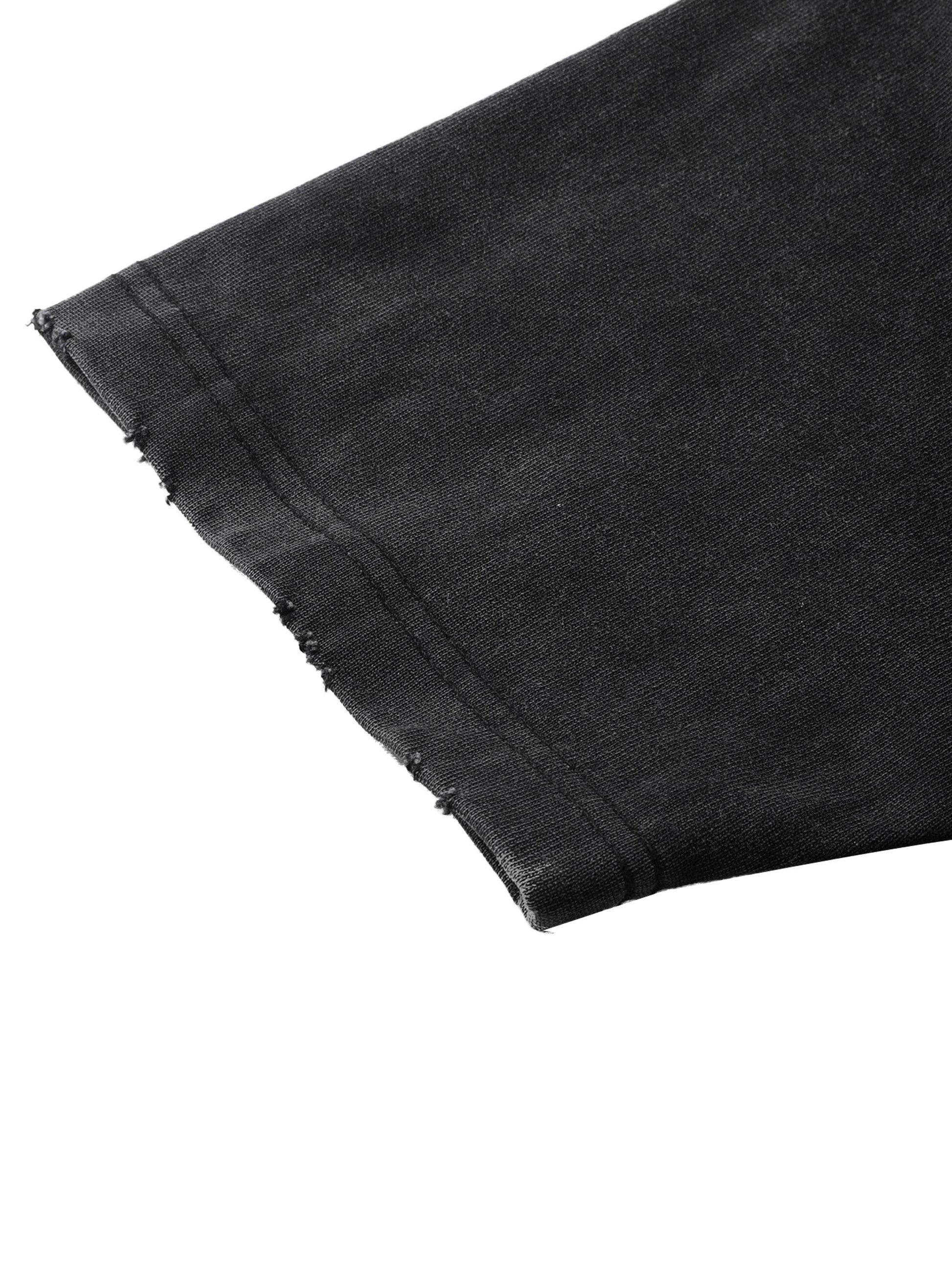 BEESMOOVE: Error Legacy Heavyweight Vintage Washed Frayed T-Shirt - Beesmoove 