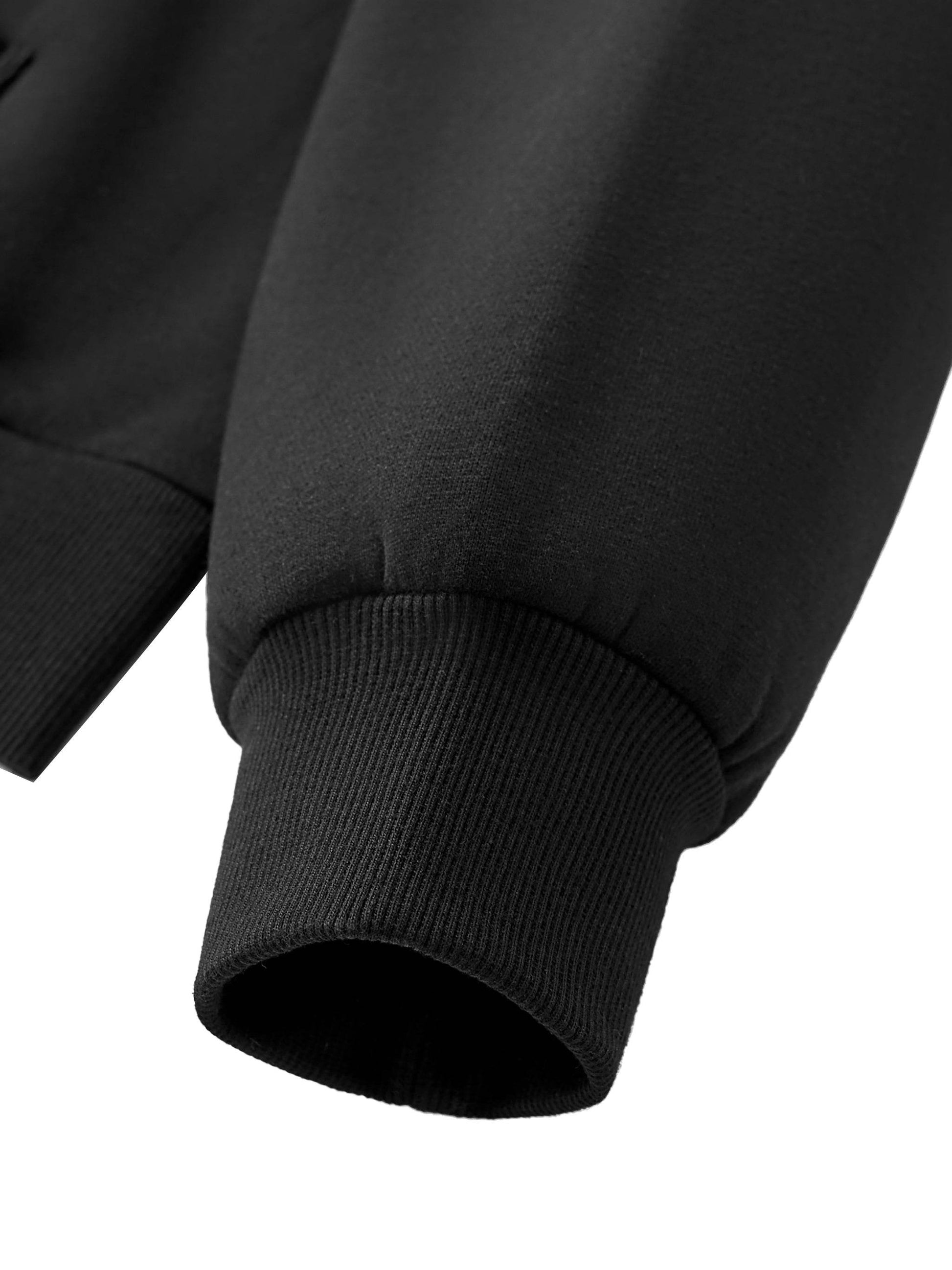 BEESMOOVE: Error Legacy Full-Zip Boxy Hoodie - Beesmoove 