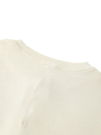 BEESMOOVE Modal Bodycon Henley Shirt - Beesmoove 