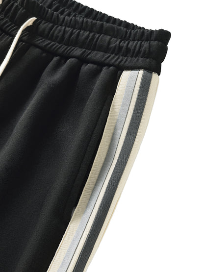 BEESMOOVE DOHIVE Contrast Side-Stripe Straight-Leg Pants - Beesmoove 