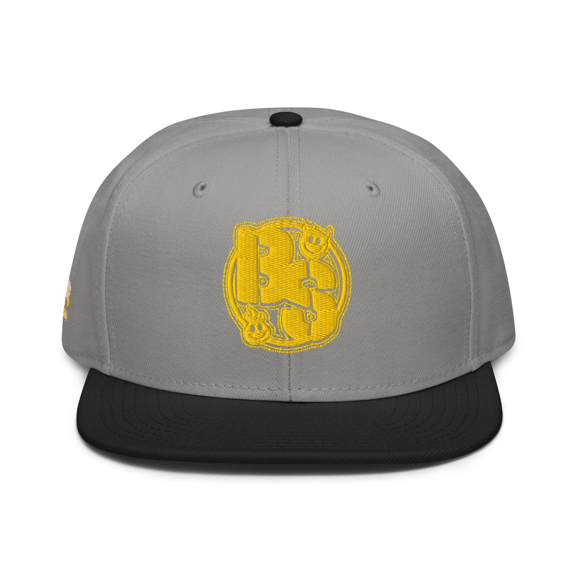 BEESMOOVE BeeSmiles Worldwide 
Yellow Snapback Hat - Beesmoove 