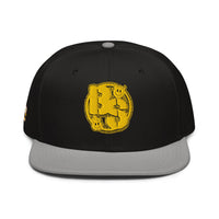 BEESMOOVE BeeSmiles Worldwide 
Yellow Snapback Hat - Beesmoove 