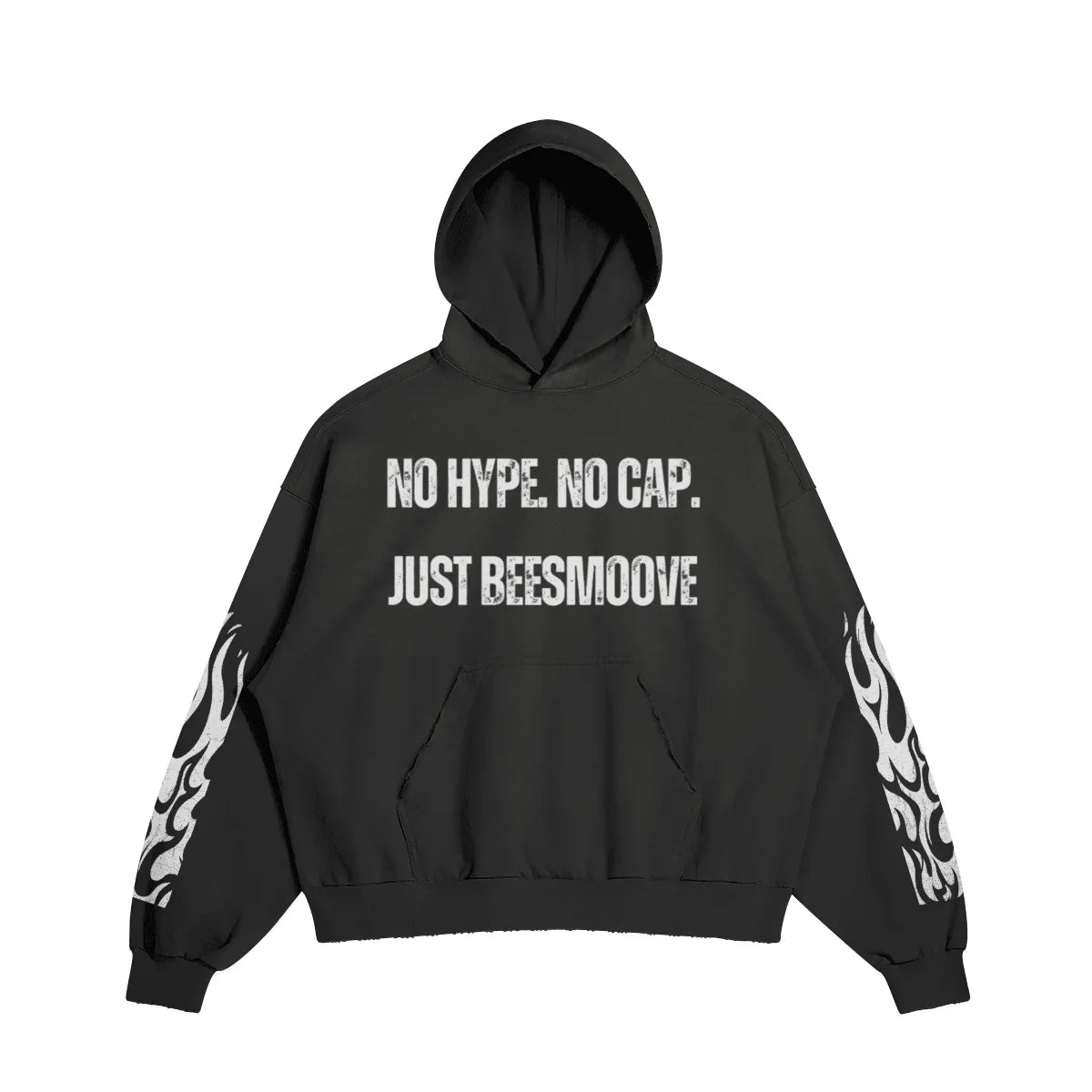 BEESMOOVE no hype no cap just BEESMOOVE Hoodie - Beesmoove 