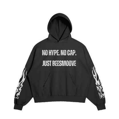 BEESMOOVE no hype no cap just BEESMOOVE Hoodie - Beesmoove 