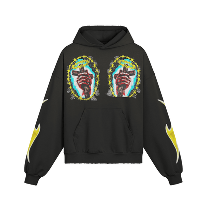 BEESMOOVE Hands of Sacrifice Hoodie - Beesmoove 