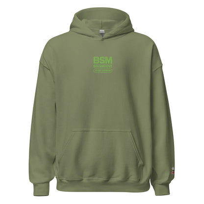 BEESMOOVE BSM green on green Hoodie - Beesmoove 