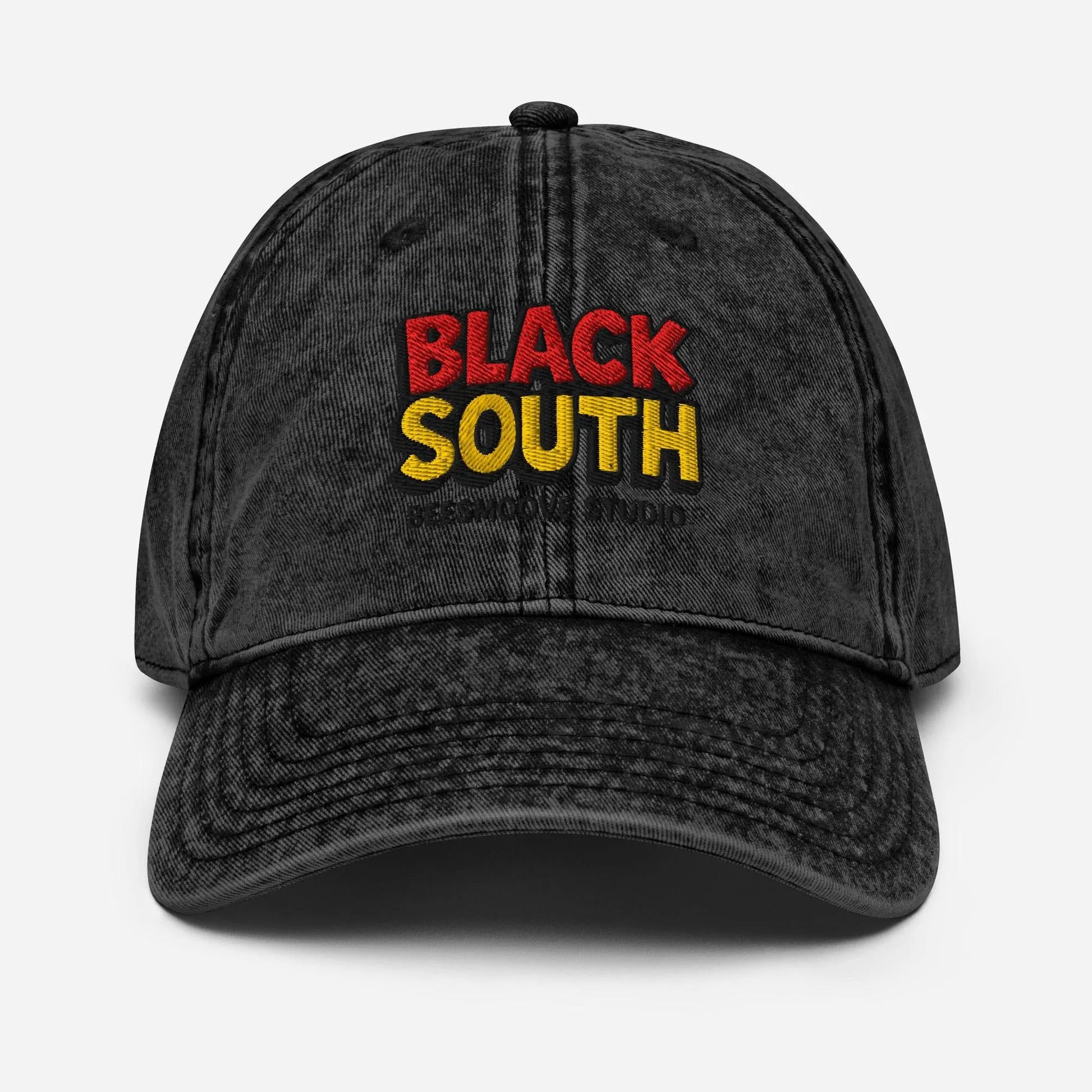 BEESMOOVE BlackSouth Vintage Cotton Twill Cap - Beesmoove 
